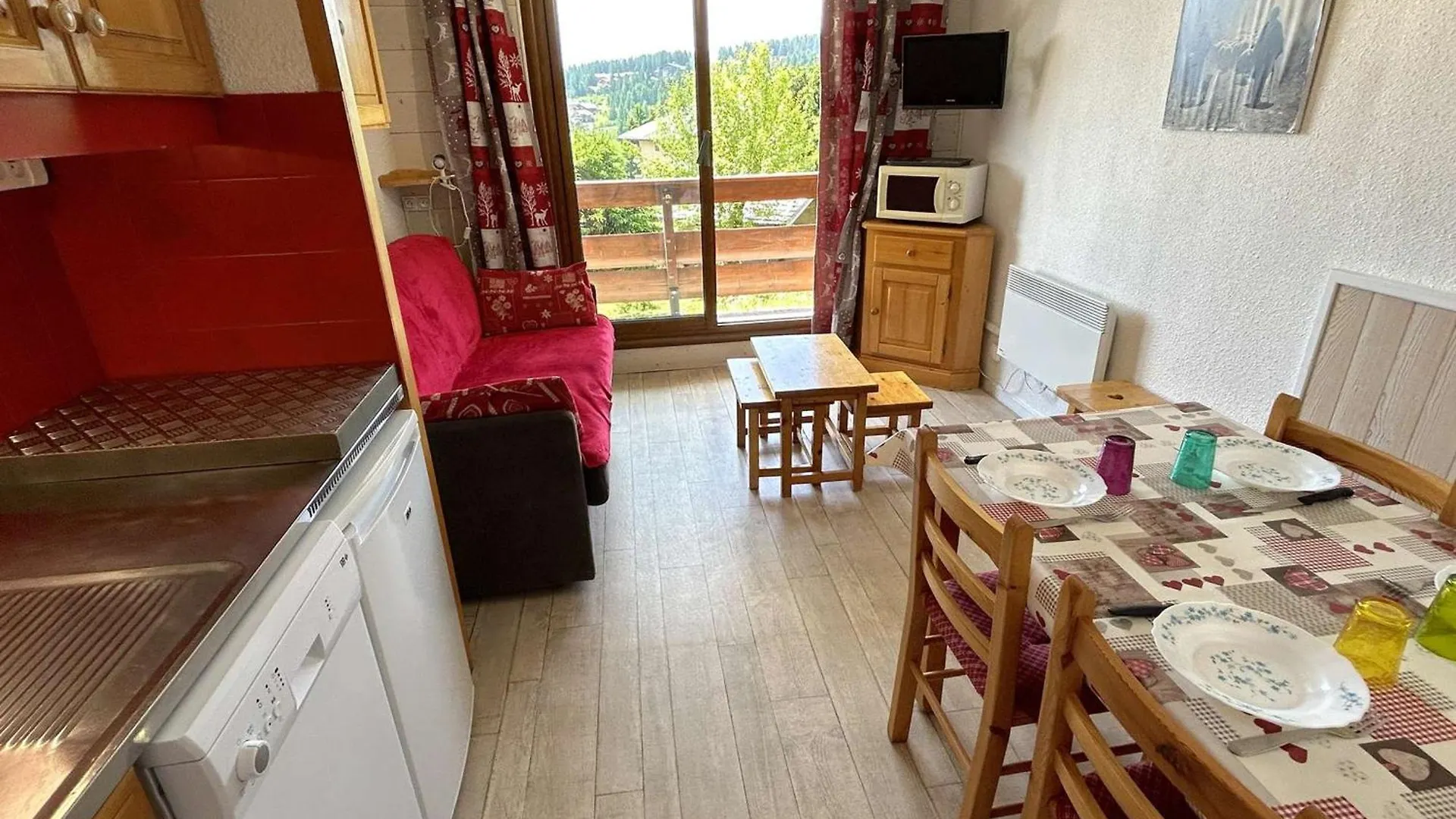 Appartement Les Saisies, 1 pièce, 4 personnes - FR-1-594-215 Hauteluce